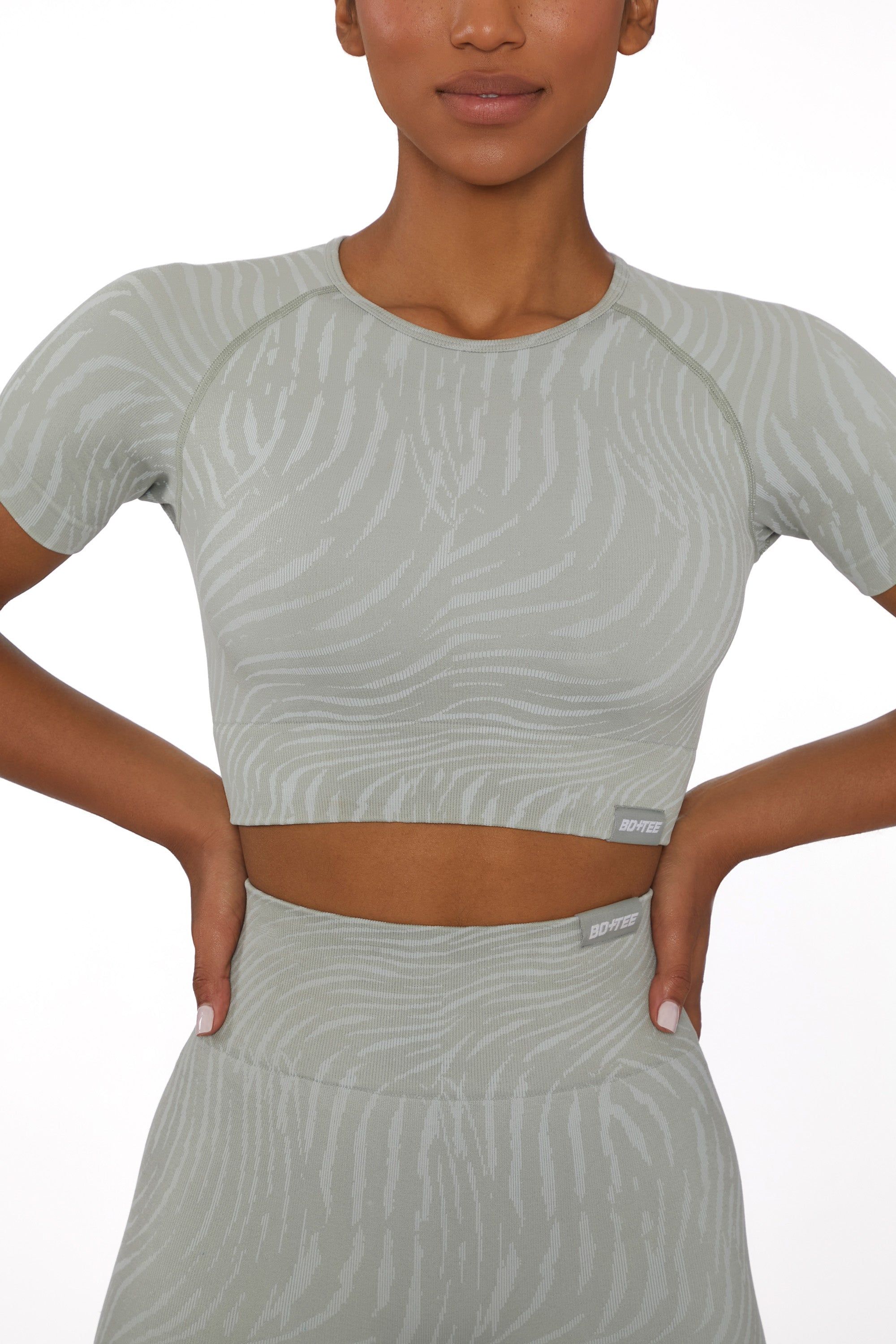Instinct - Crop Top - Sage sold by Bo + Tee product image thumbnail 7