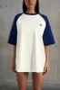 Attitude - Oversized Slogan T-Shirt in White sold by Bo + Tee
