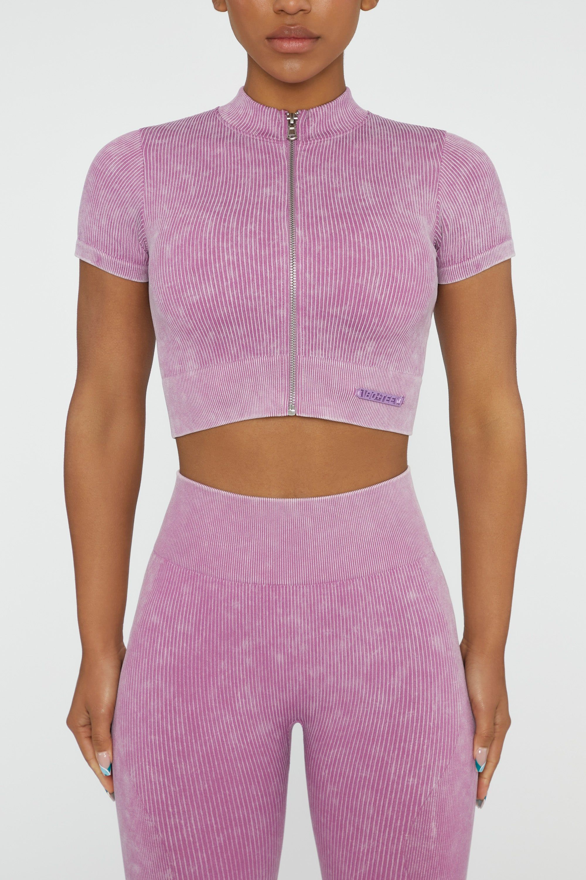Chase - Crop Top in Pink sold by Bo + Tee product image thumbnail 6