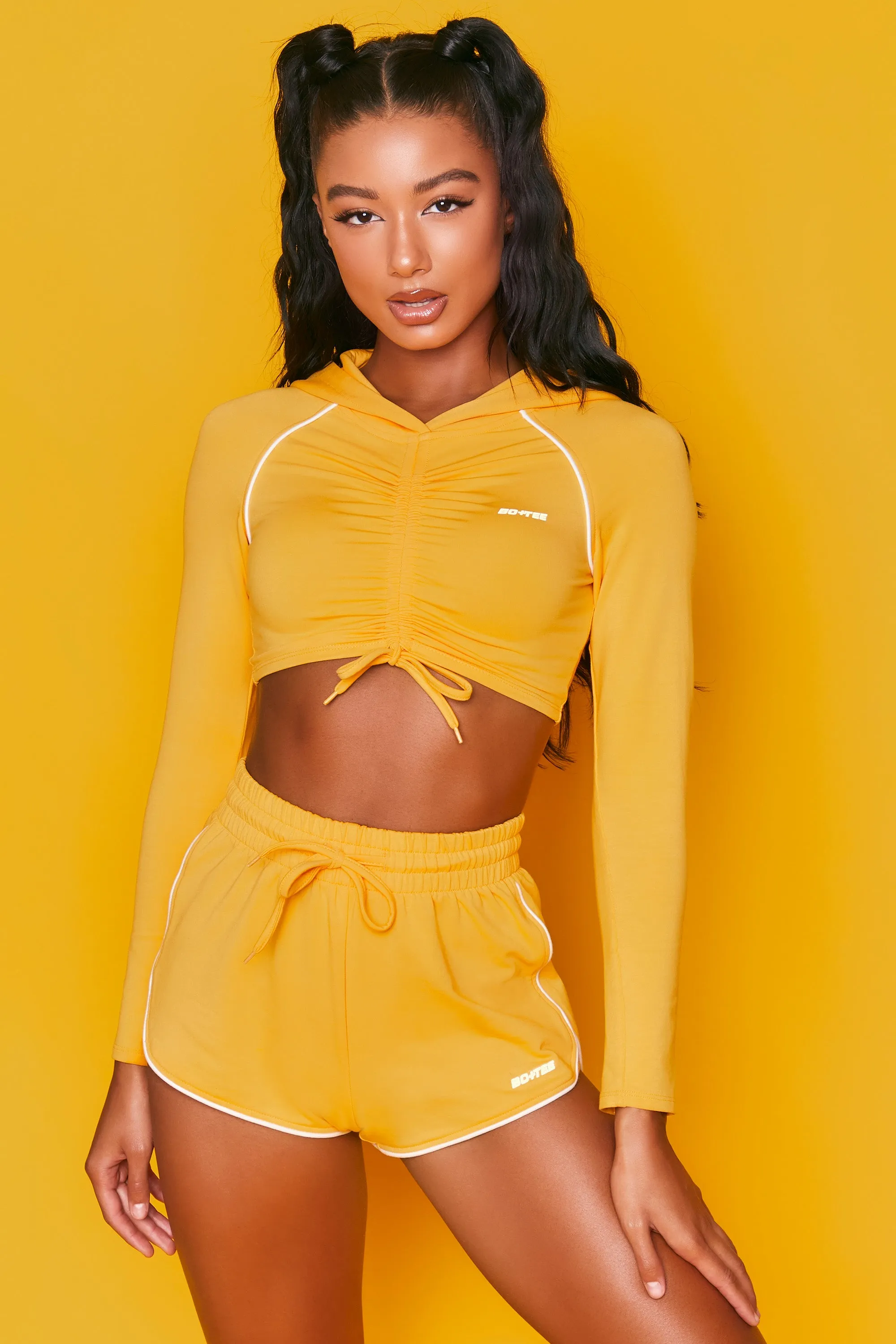 New Goals - Hoodie in Orange sold by Bo + Tee