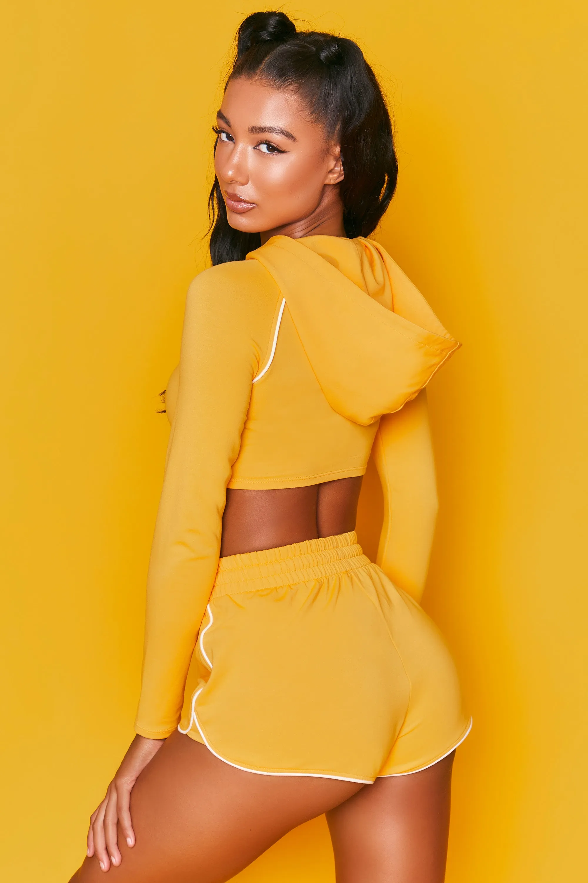 New Goals - Hoodie in Orange sold by Bo + Tee product image thumbnail 2