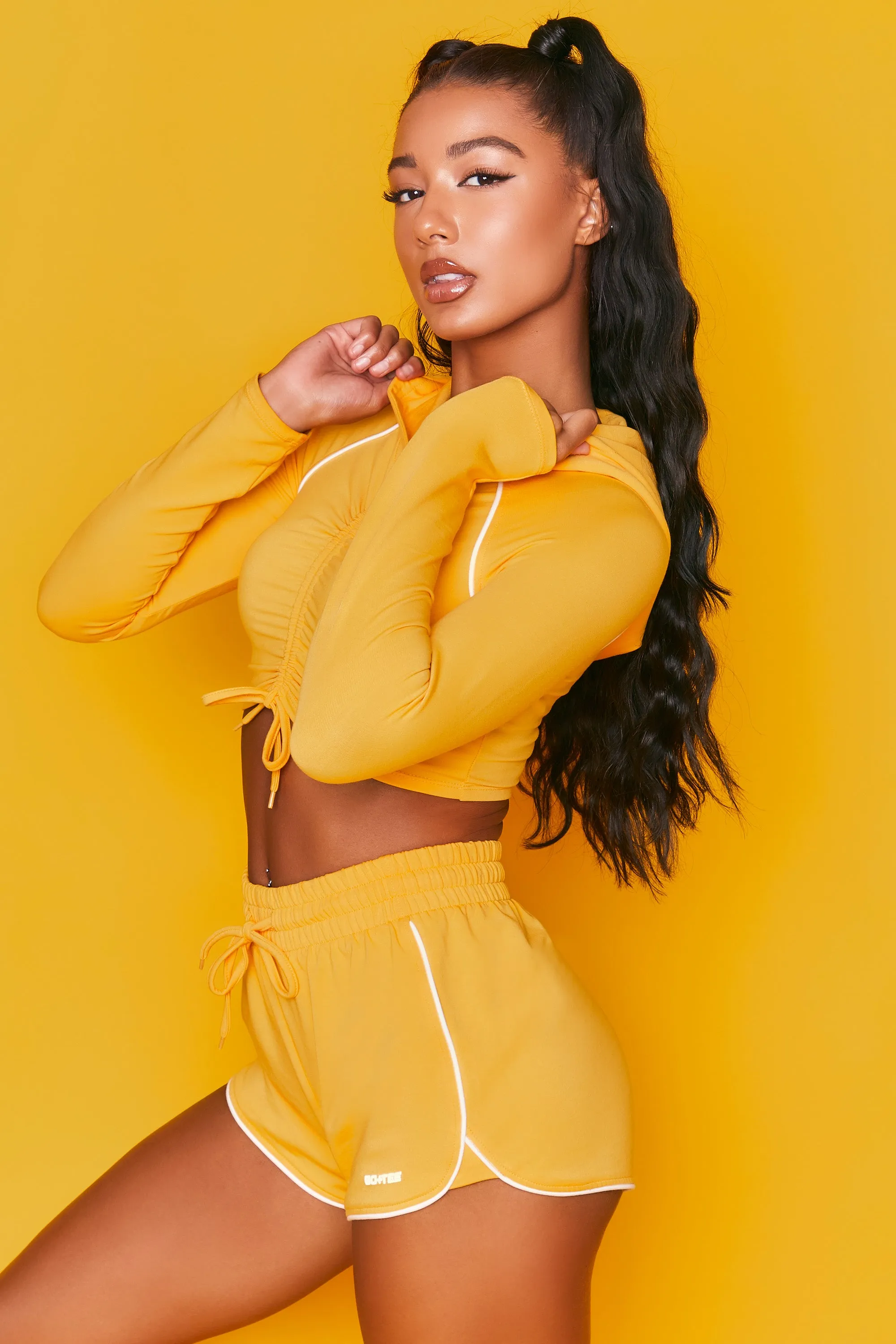 New Goals - Hoodie in Orange sold by Bo + Tee product image thumbnail 3