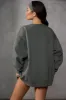 New Staples - Oversized Sweatshirt in Charcoal sold by Bo + Tee