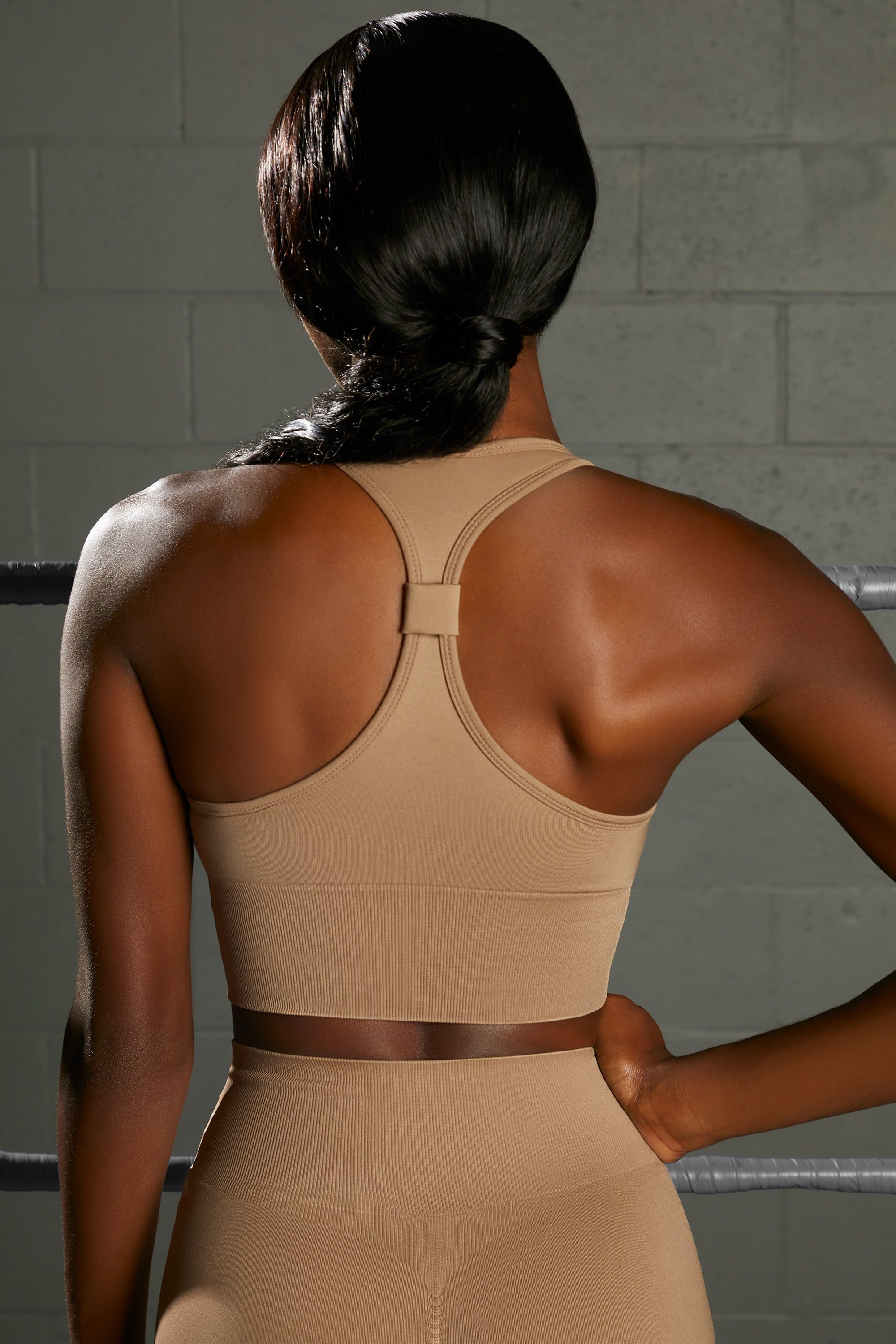 Overhaul - Crop Top in Brown sold by Bo + Tee product image thumbnail 3