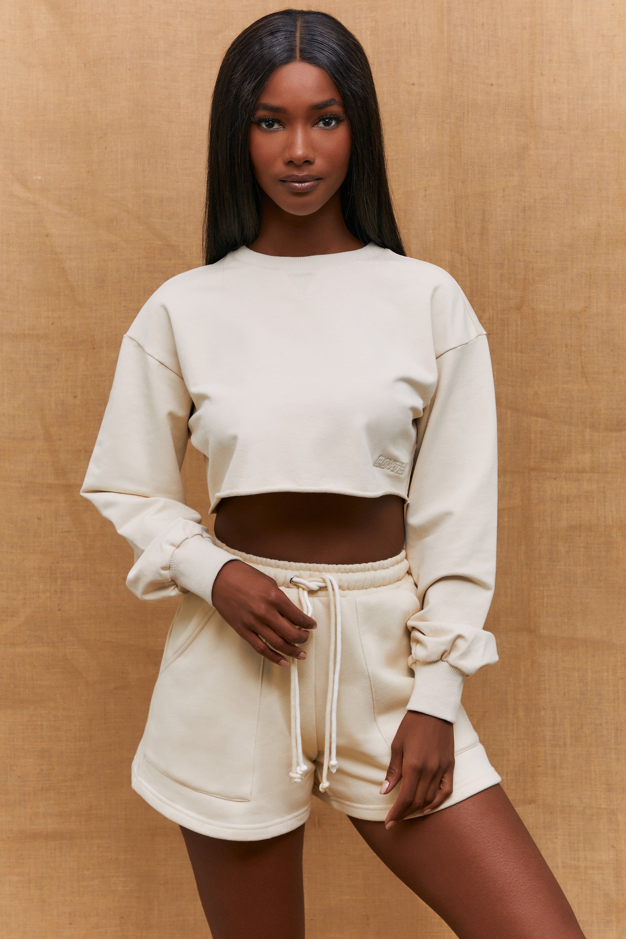 Momentum - Sweatshirt in Sand sold by Bo + Tee