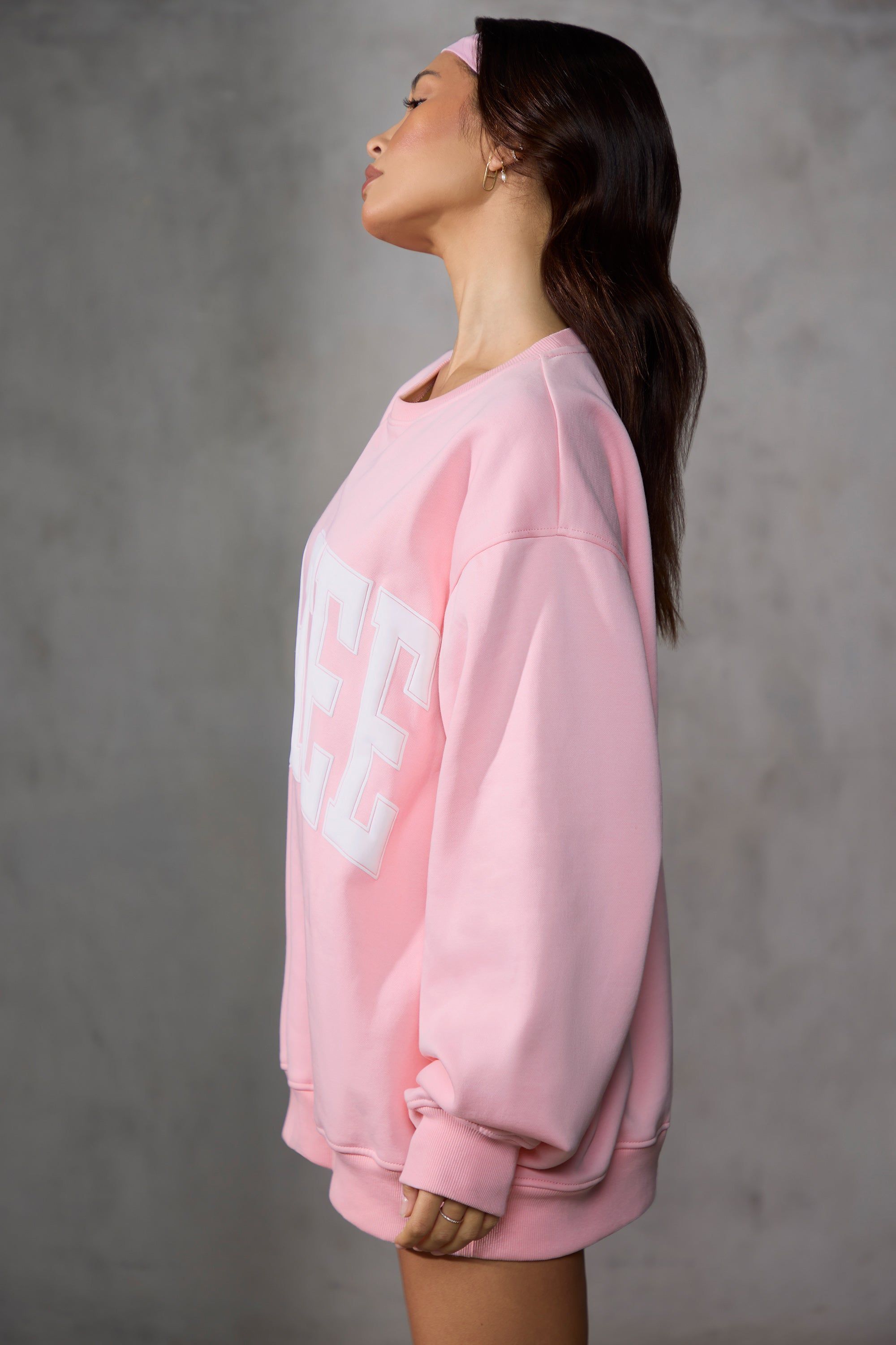 New Staples - Oversized Sweatshirt in Baby Pink sold by Bo + Tee product image thumbnail 3