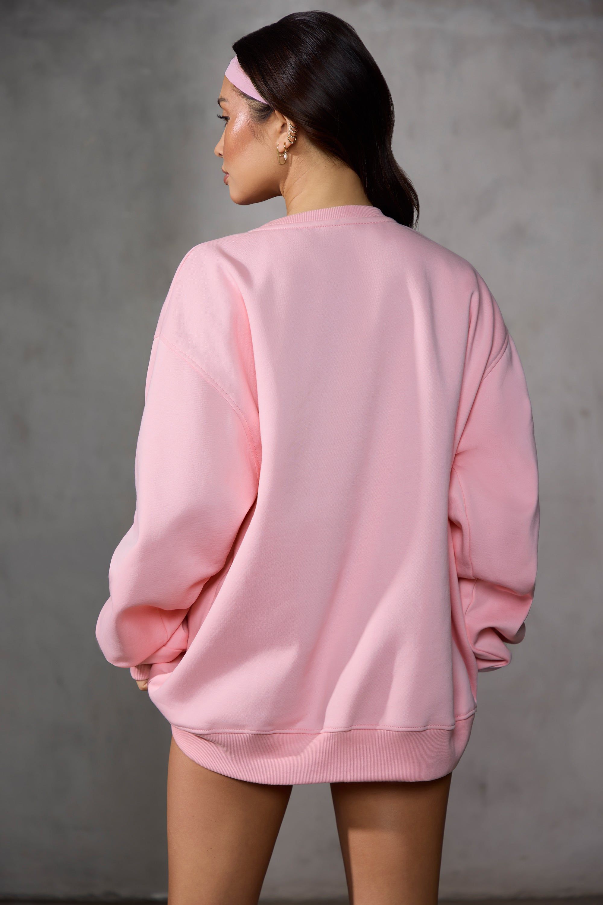 New Staples - Oversized Sweatshirt in Baby Pink sold by Bo + Tee product image thumbnail 2