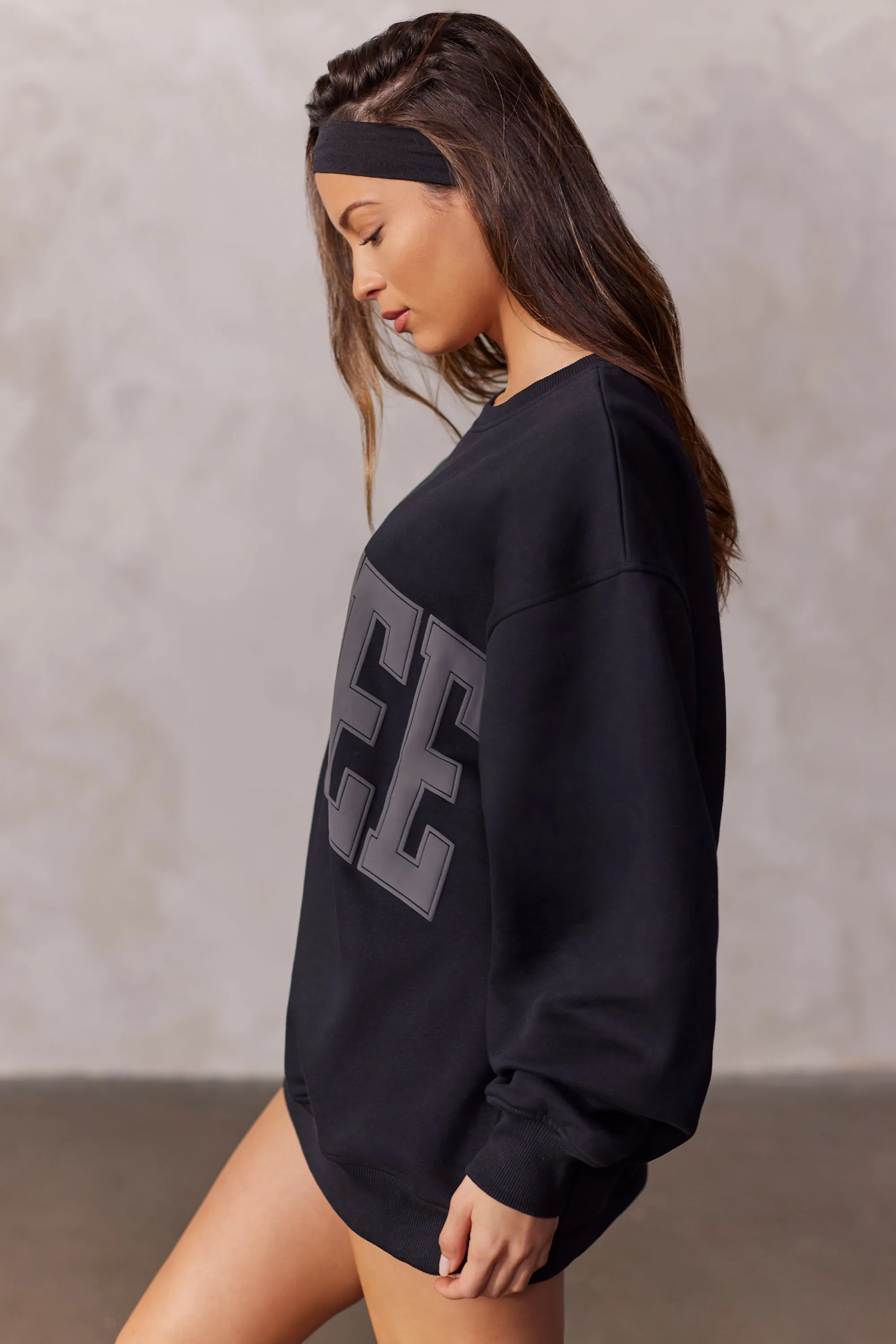 New Staples - Oversized Sweatshirt in Black sold by Bo + Tee product image thumbnail 2