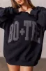 New Staples - Oversized Sweatshirt in Black sold by Bo + Tee
