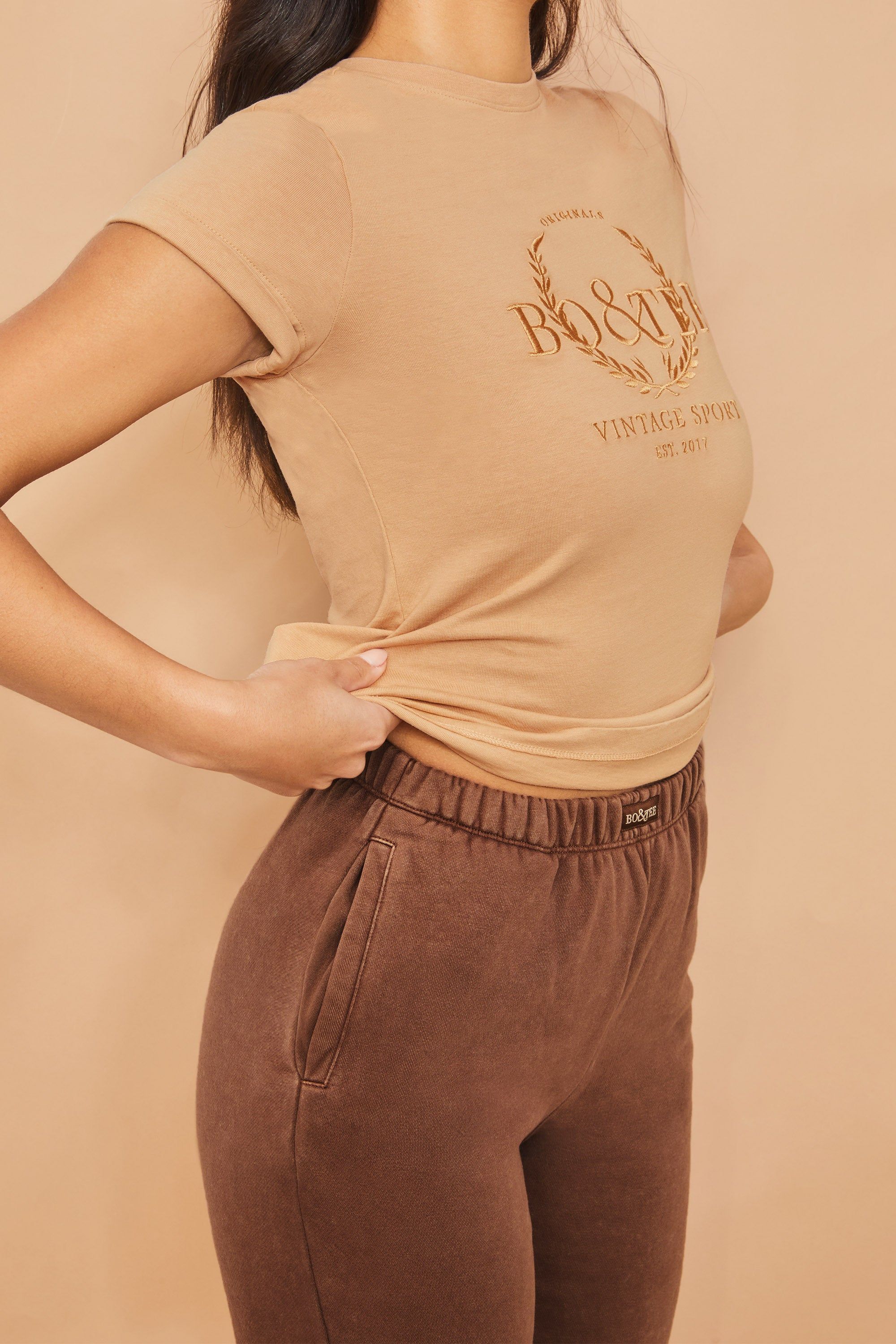 Team Sport - T-Shirt in Beige sold by Bo + Tee product image thumbnail 2