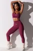 Dedicated - Petite High Waist Super Sculpt Leggings in Plum sold by Bo + Tee