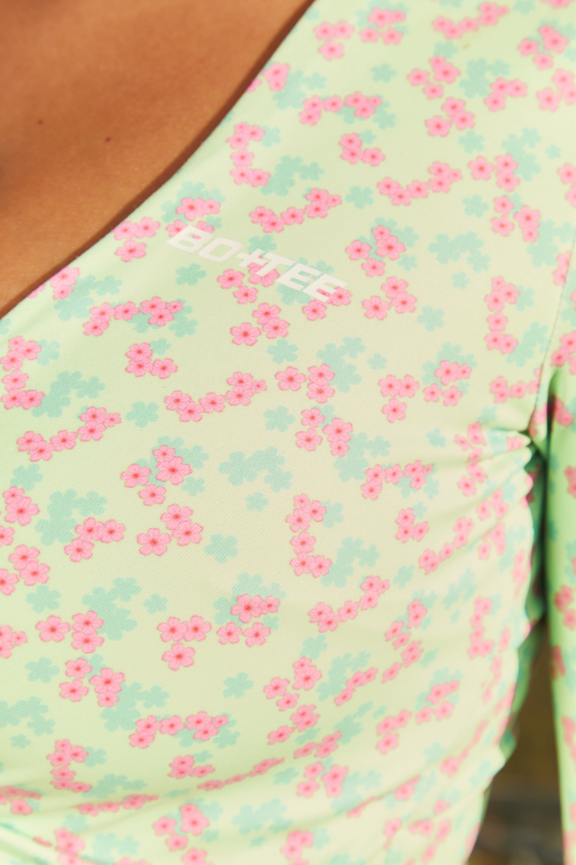 Growth - Crop Top in Green sold by Bo + Tee product image thumbnail 4