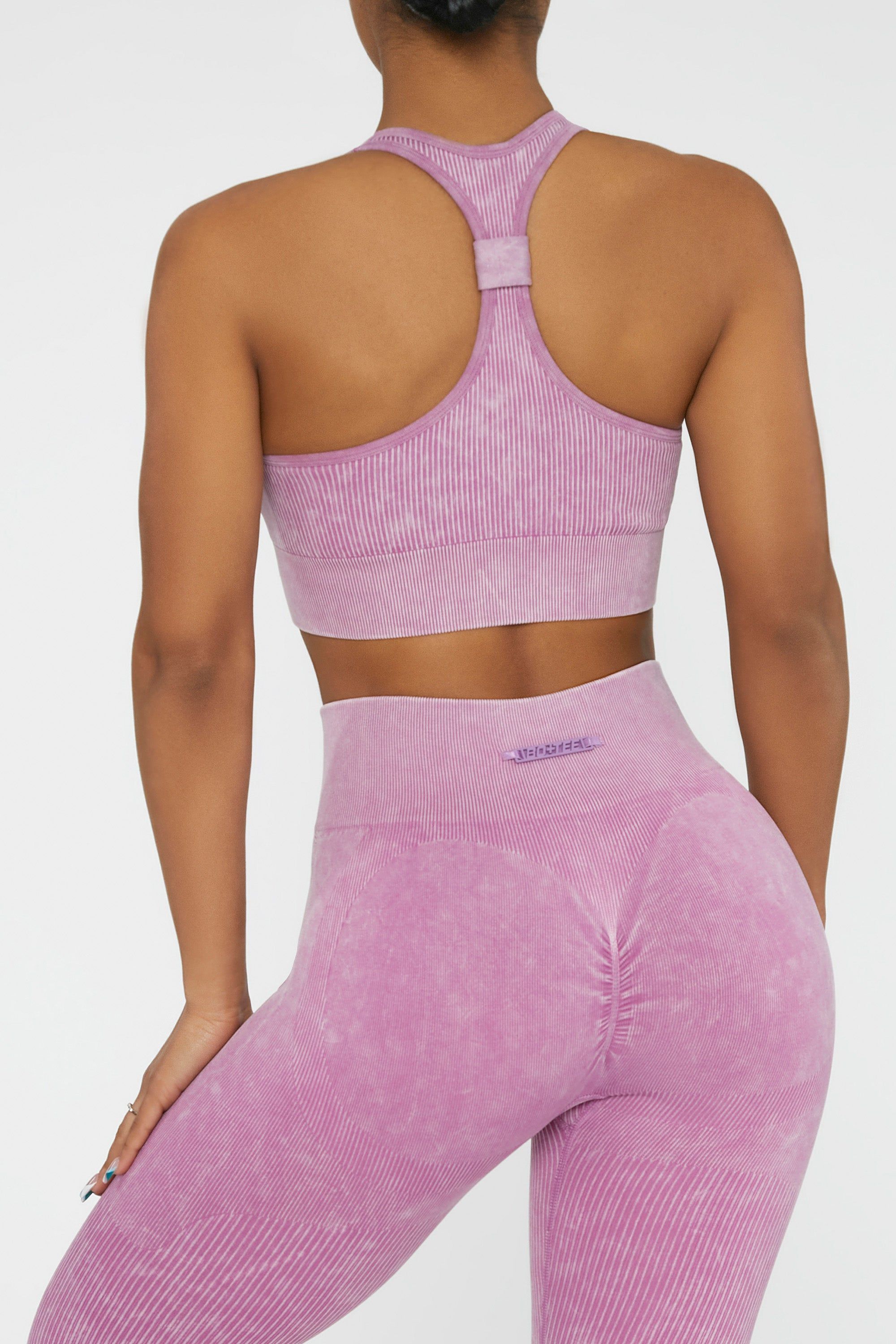 Iconic - Sports Bra in Pink sold by Bo + Tee product image thumbnail 3