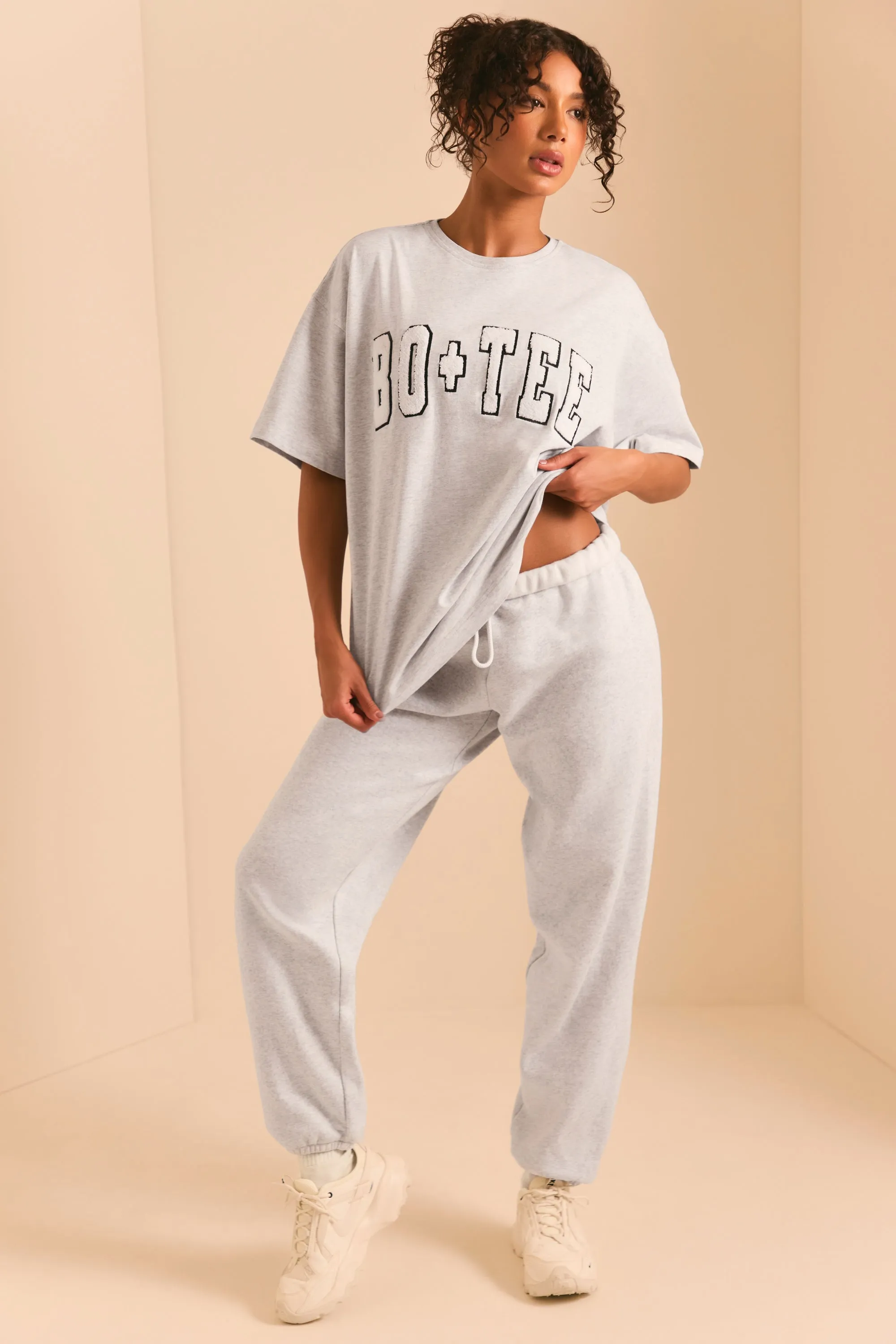 Pacific - Relaxed Fit Joggers in Heather Grey sold by Bo + Tee product image thumbnail 5