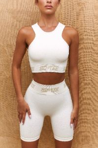 Lean - Shorts in Ivory sold by Bo + Tee