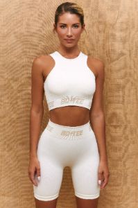 Lean - Shorts in Ivory sold by Bo + Tee