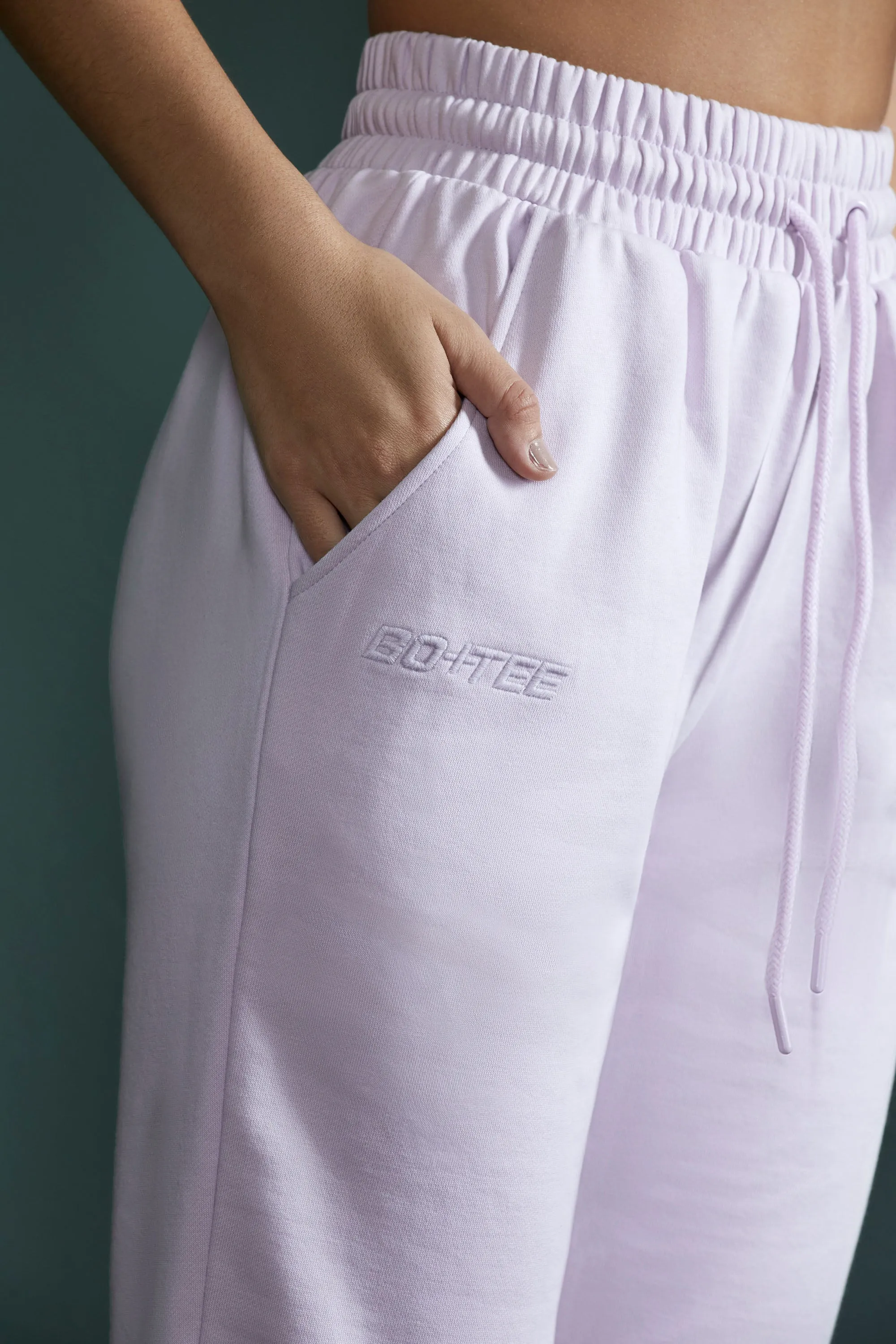 Healthy - Petite Jogger Bottoms in Lilac sold by Bo + Tee product image thumbnail 4