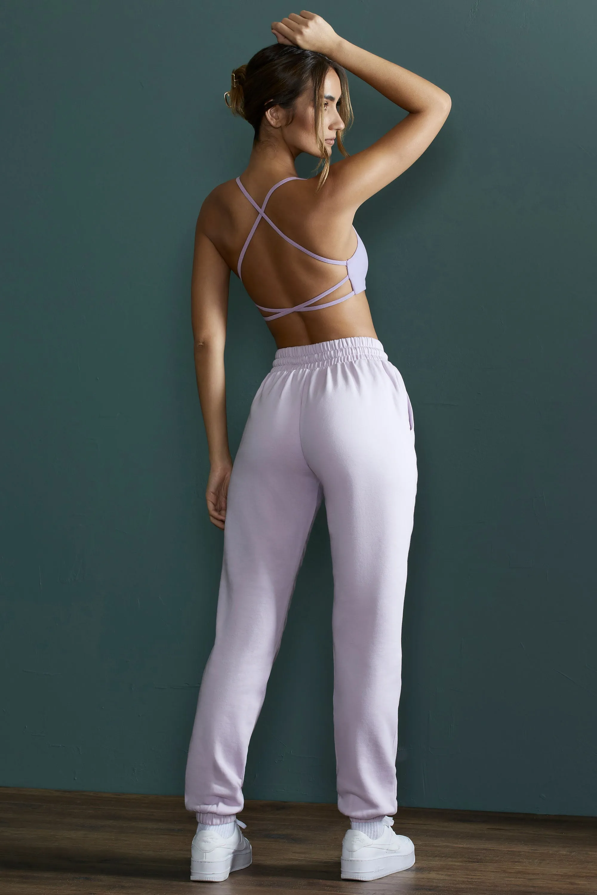 Healthy - Petite Jogger Bottoms in Lilac sold by Bo + Tee product image thumbnail 3