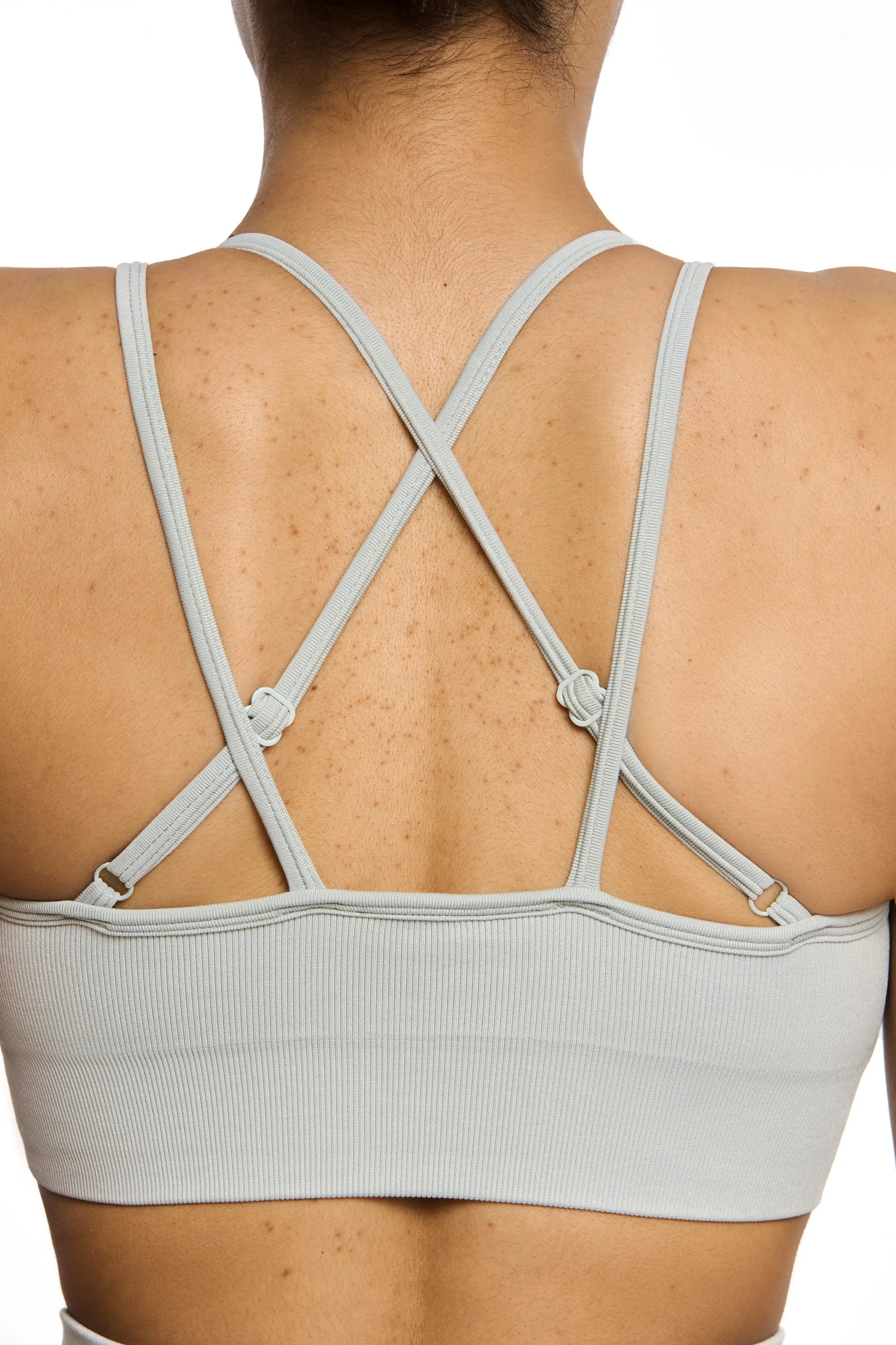 Streamline - Sports Bra In Grey sold by Bo + Tee product image thumbnail 4