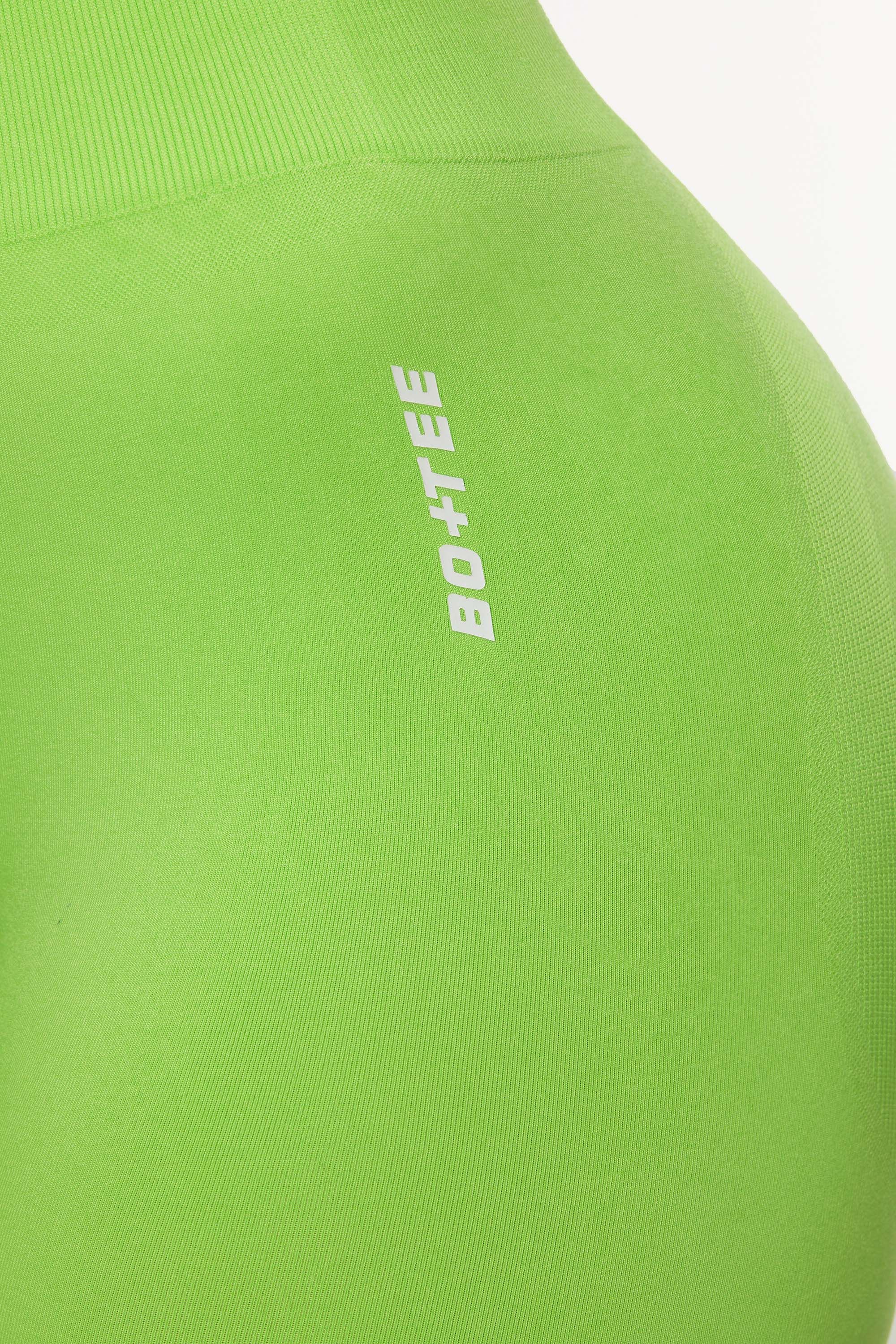 Invigorate - Seamless High Waist Mini Shorts in Green sold by Bo + Tee product image thumbnail 4