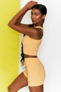 Adapt - Crop Top in Yellow sold by Bo + Tee