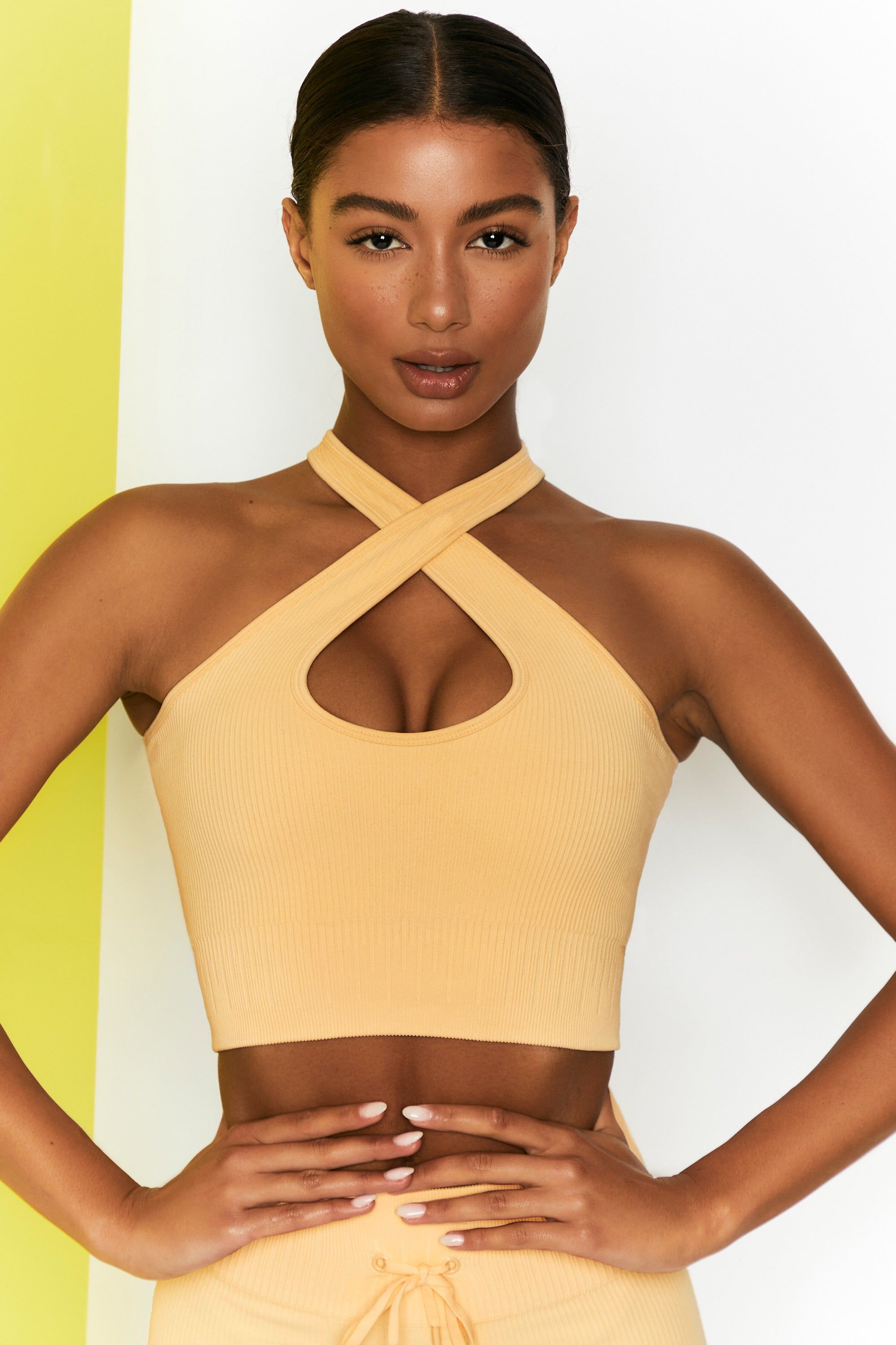 Adapt - Crop Top in Yellow sold by Bo + Tee product image thumbnail 5