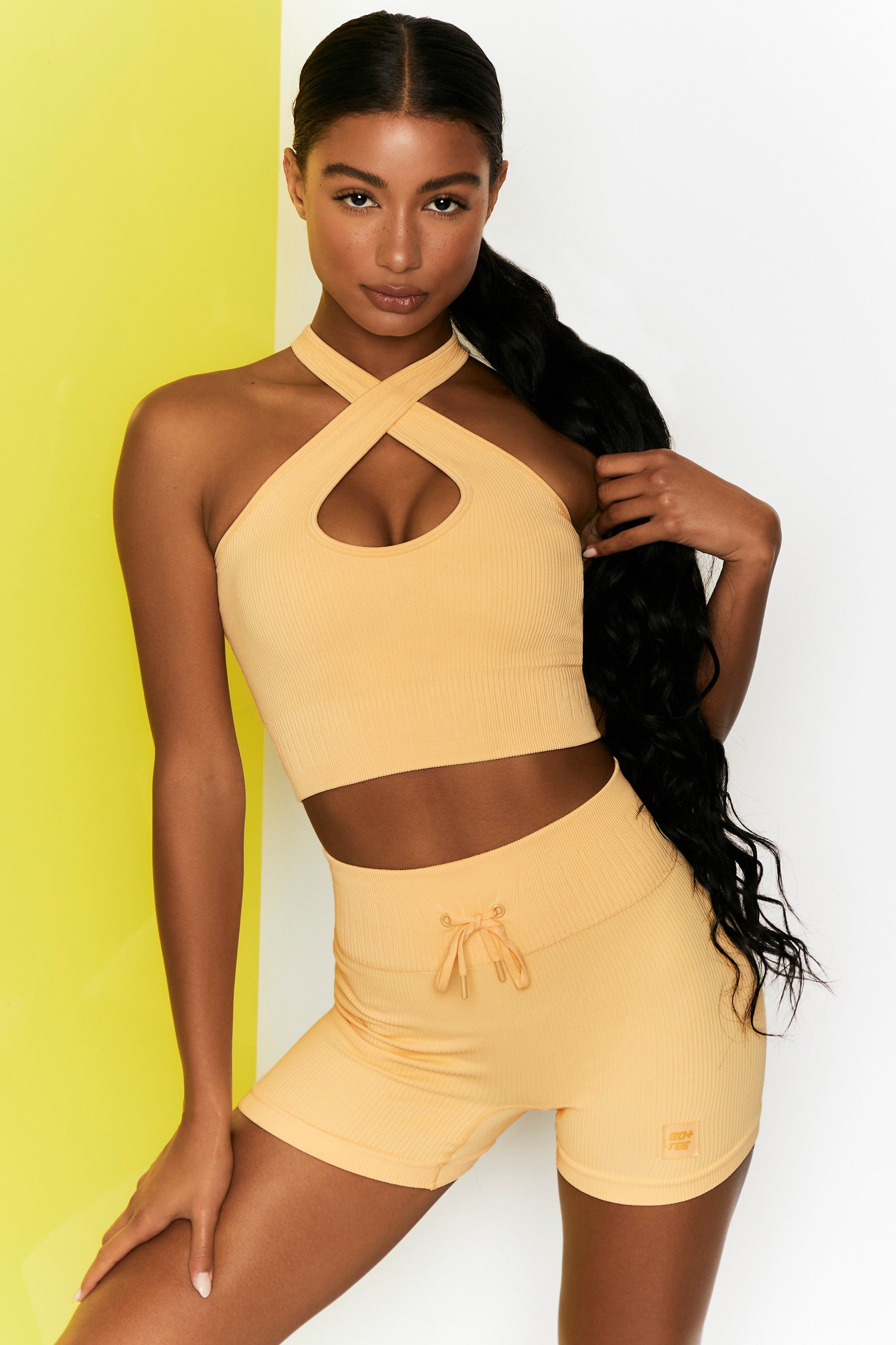 Adapt - Crop Top in Yellow sold by Bo + Tee product image thumbnail 6
