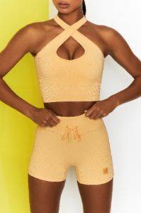 Adapt - Crop Top in Yellow sold by Bo + Tee
