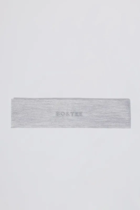Soft Active Headband in Grey Marl sold by Bo + Tee