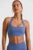 Deuce - Halterneck Crop Top in Slate Blue sold by Bo + Tee