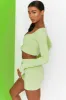 Time Check - Crop Top in Lime sold by Bo + Tee