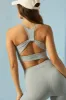 Racer Cut Out Crop Top in Grey sold by Bo + Tee