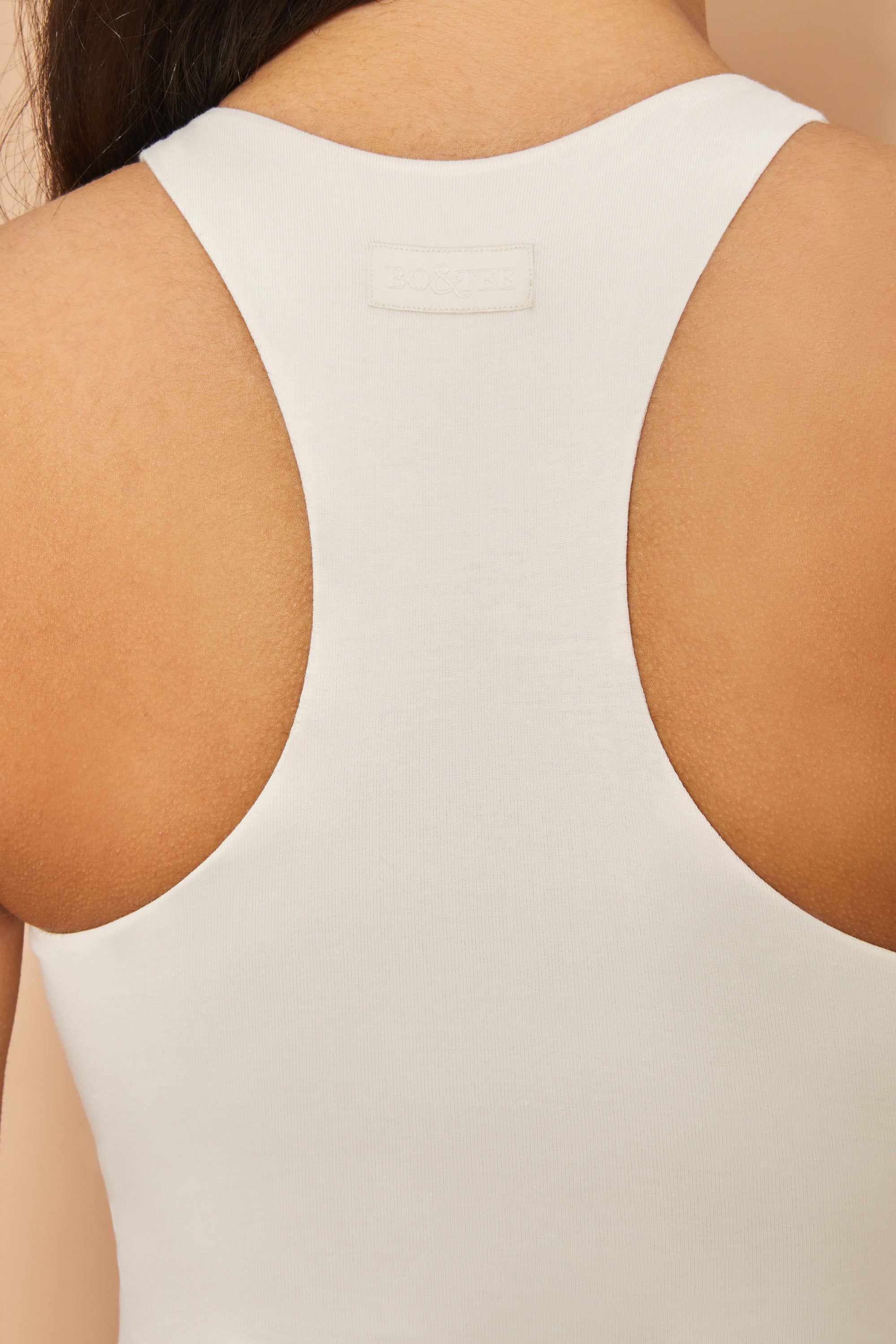Aligned - Bodysuit in Cream sold by Bo + Tee product image thumbnail 5