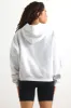 Appliqué Oversized Hoodie in Heather Grey sold by Bo + Tee
