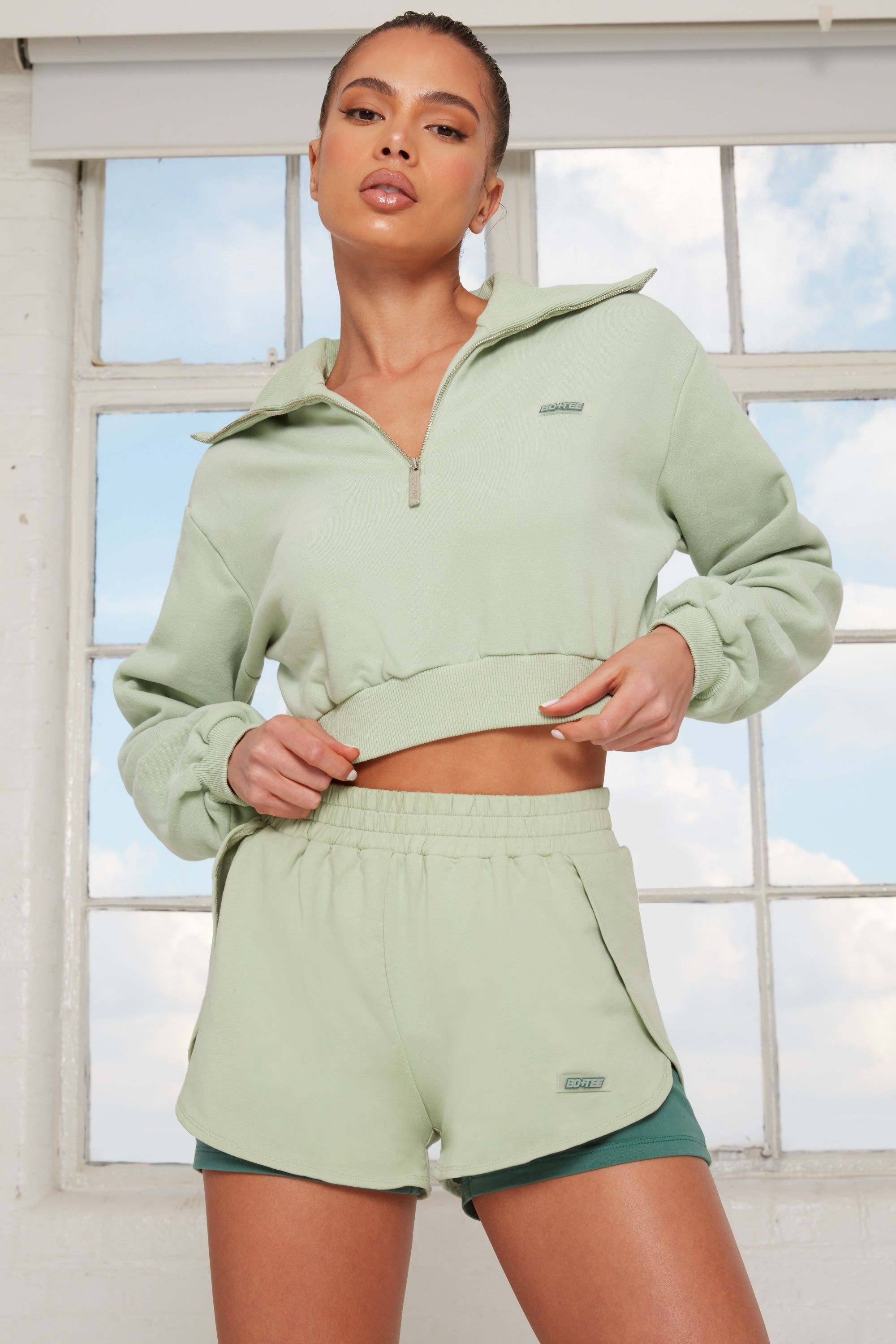 Restore - Sweatshirt in Green sold by Bo + Tee