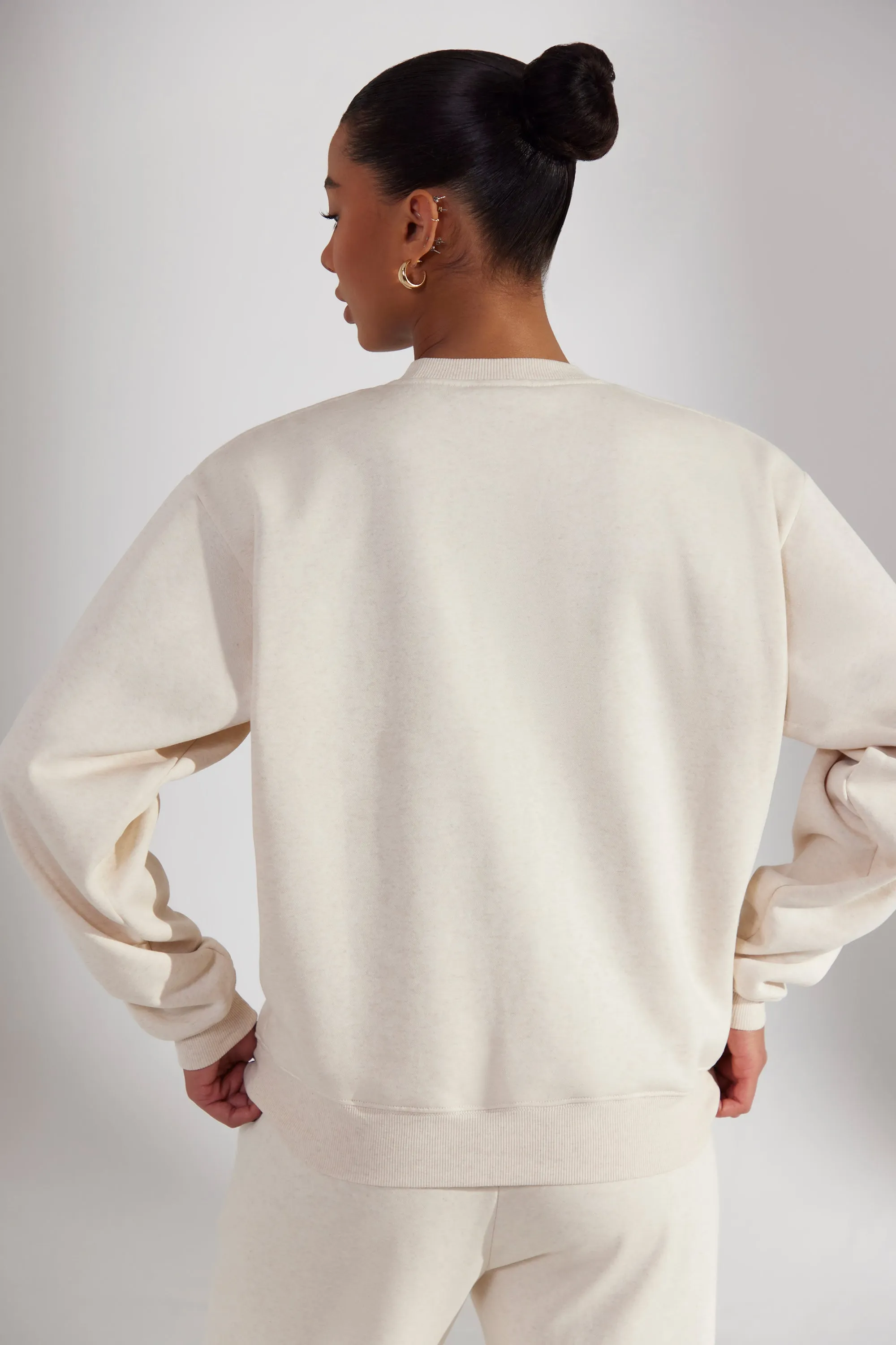 Origin - Oversized Sweatshirt in Heather Oat sold by Bo + Tee product image thumbnail 3