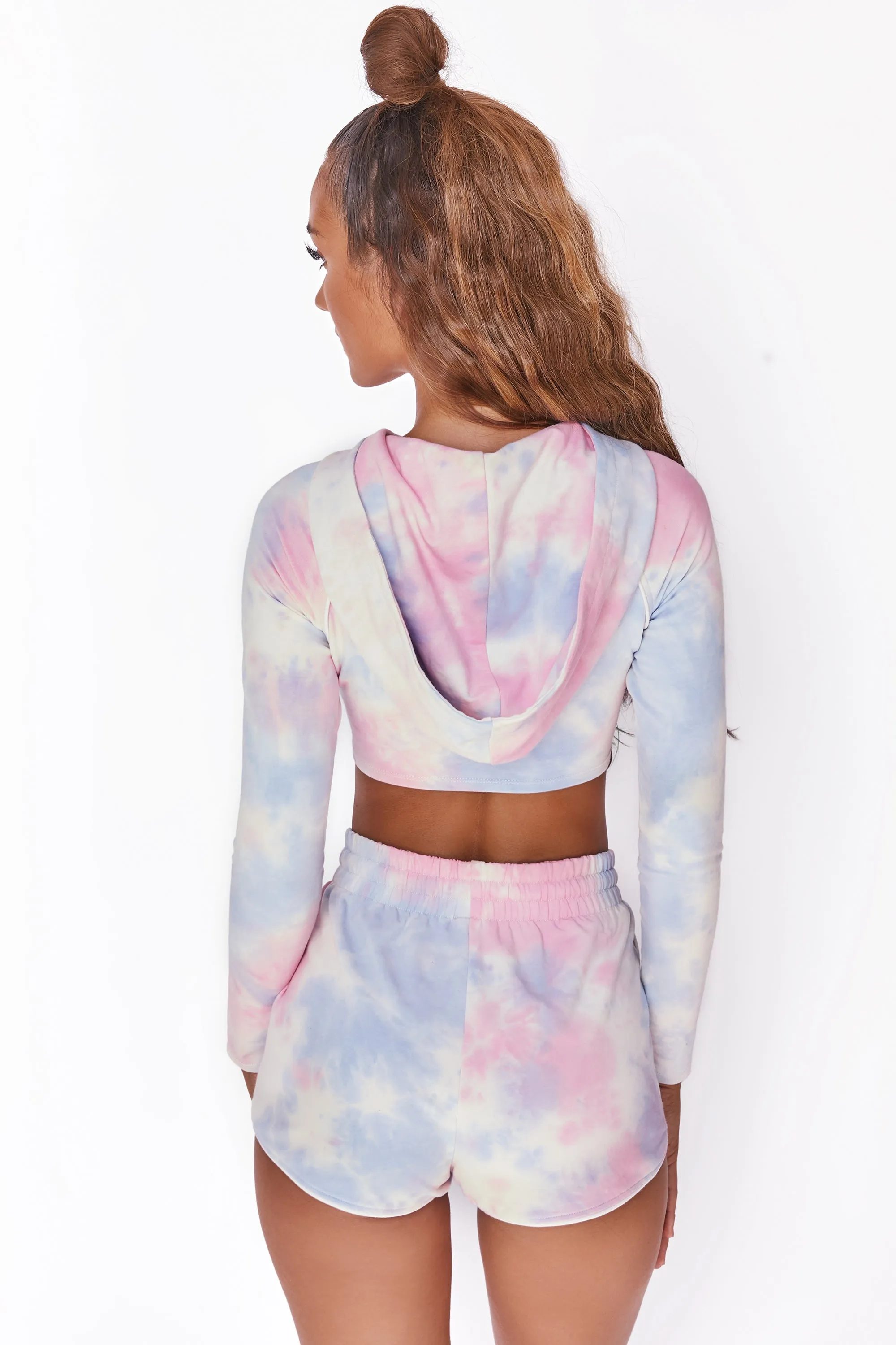 New Goals - Hoodie in Tie Dye sold by Bo + Tee product image thumbnail 3