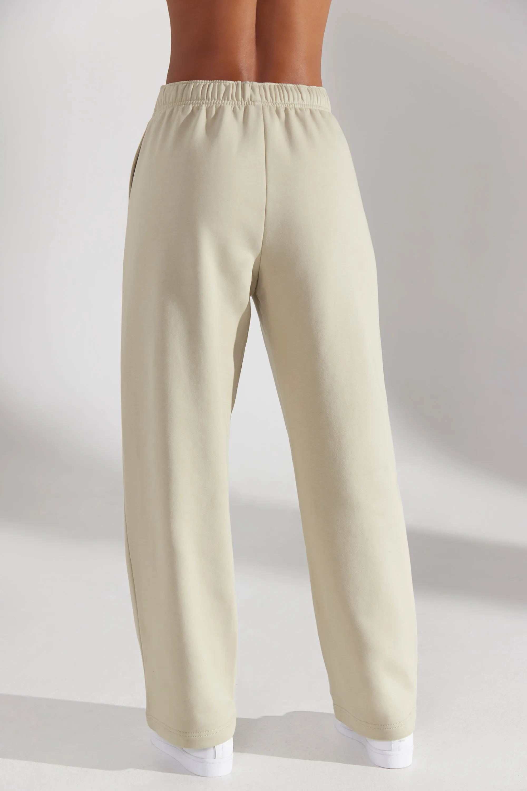 Principal - Petite Wide Leg Joggers in Limestone sold by Bo + Tee product image thumbnail 3