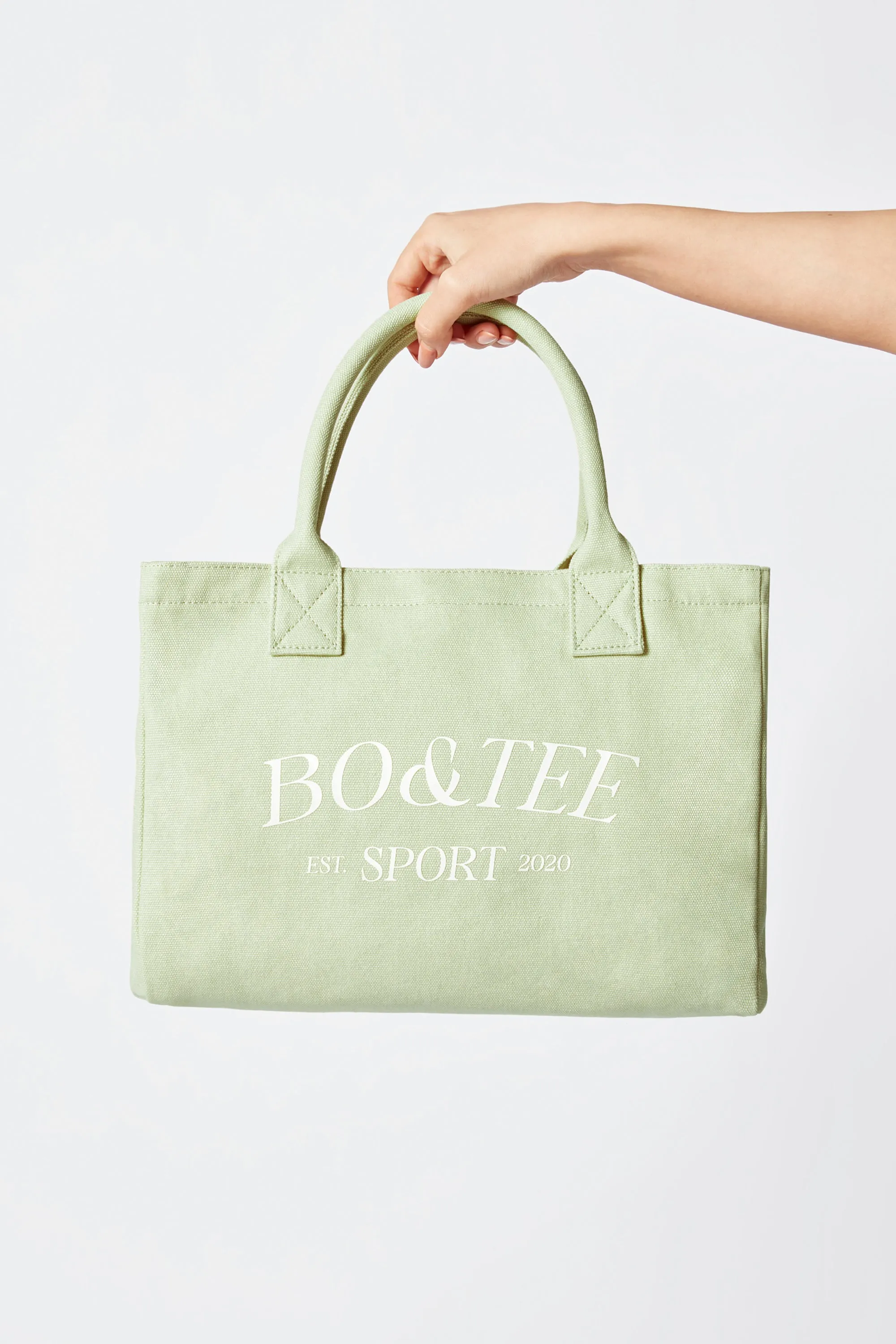 Sport - Small Canvas Tote Bag in Lime Green sold by Bo + Tee product image thumbnail 2