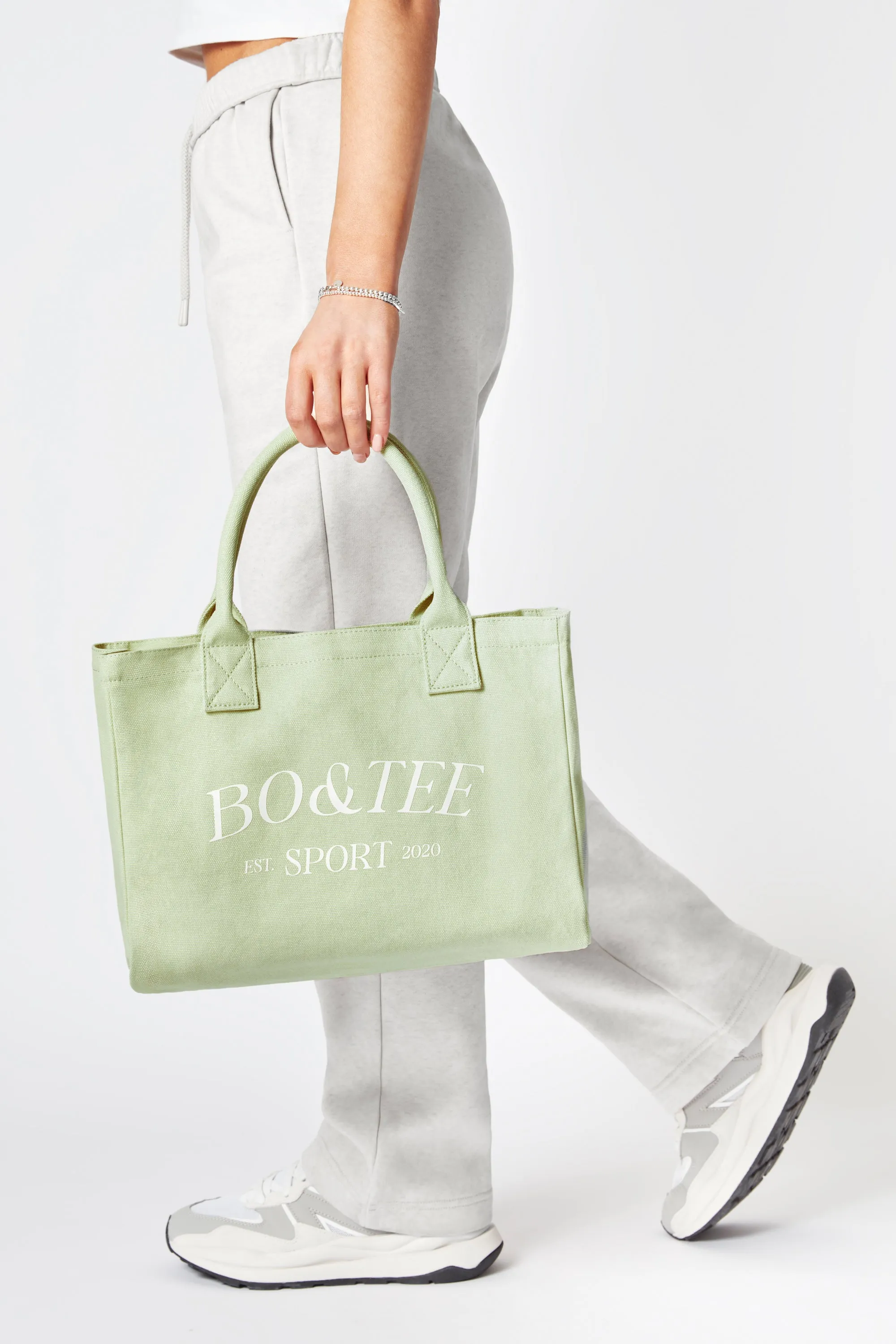 Sport - Small Canvas Tote Bag in Lime Green sold by Bo + Tee product image thumbnail 3