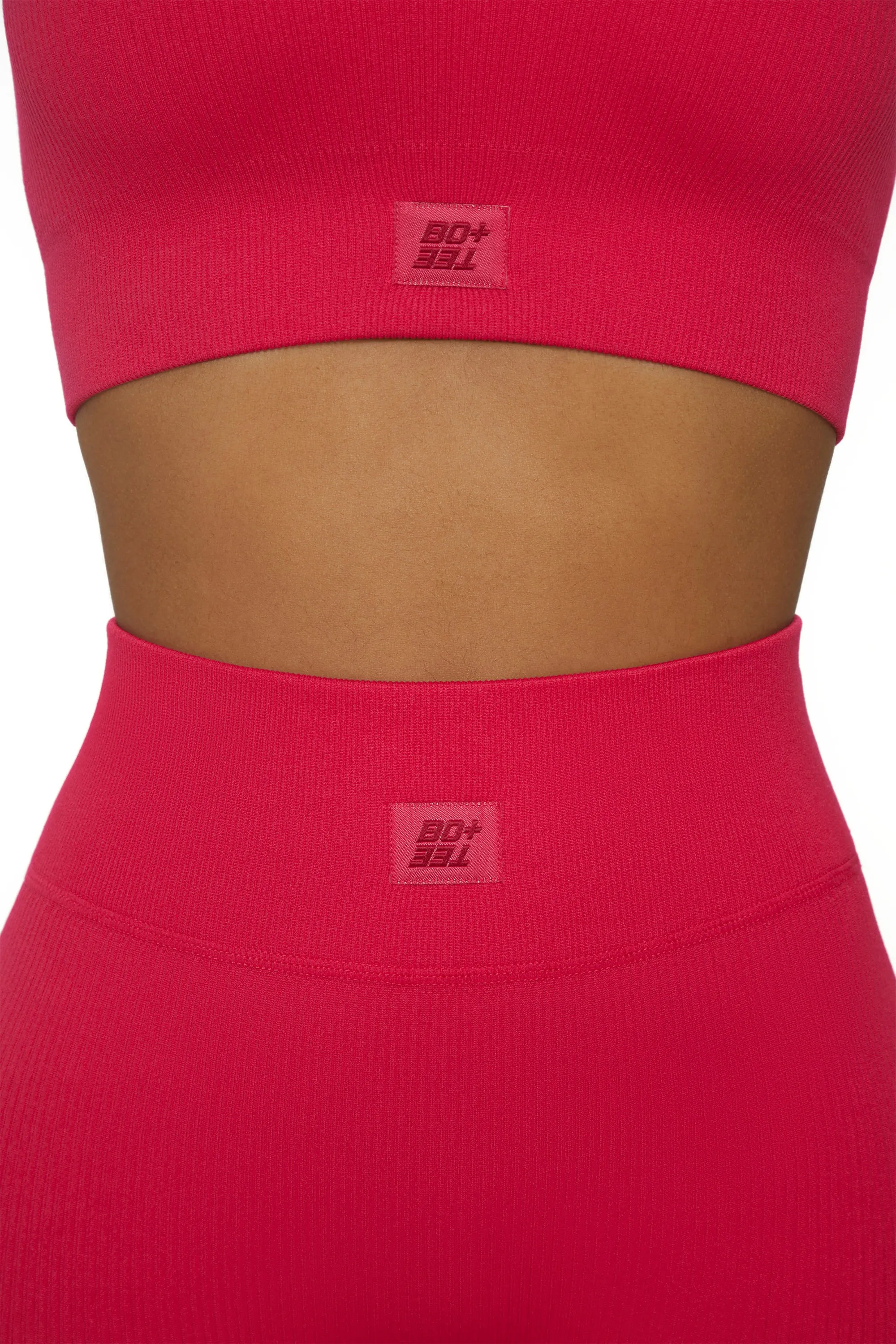 Back In Gear - High Waist Leggings in Hot Pink sold by Bo + Tee product image thumbnail 4