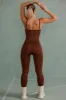 Intensity - Petite Super Sculpt Jumpsuit in Copper Brown sold by Bo + Tee