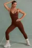 Intensity - Petite Super Sculpt Jumpsuit in Copper Brown sold by Bo + Tee