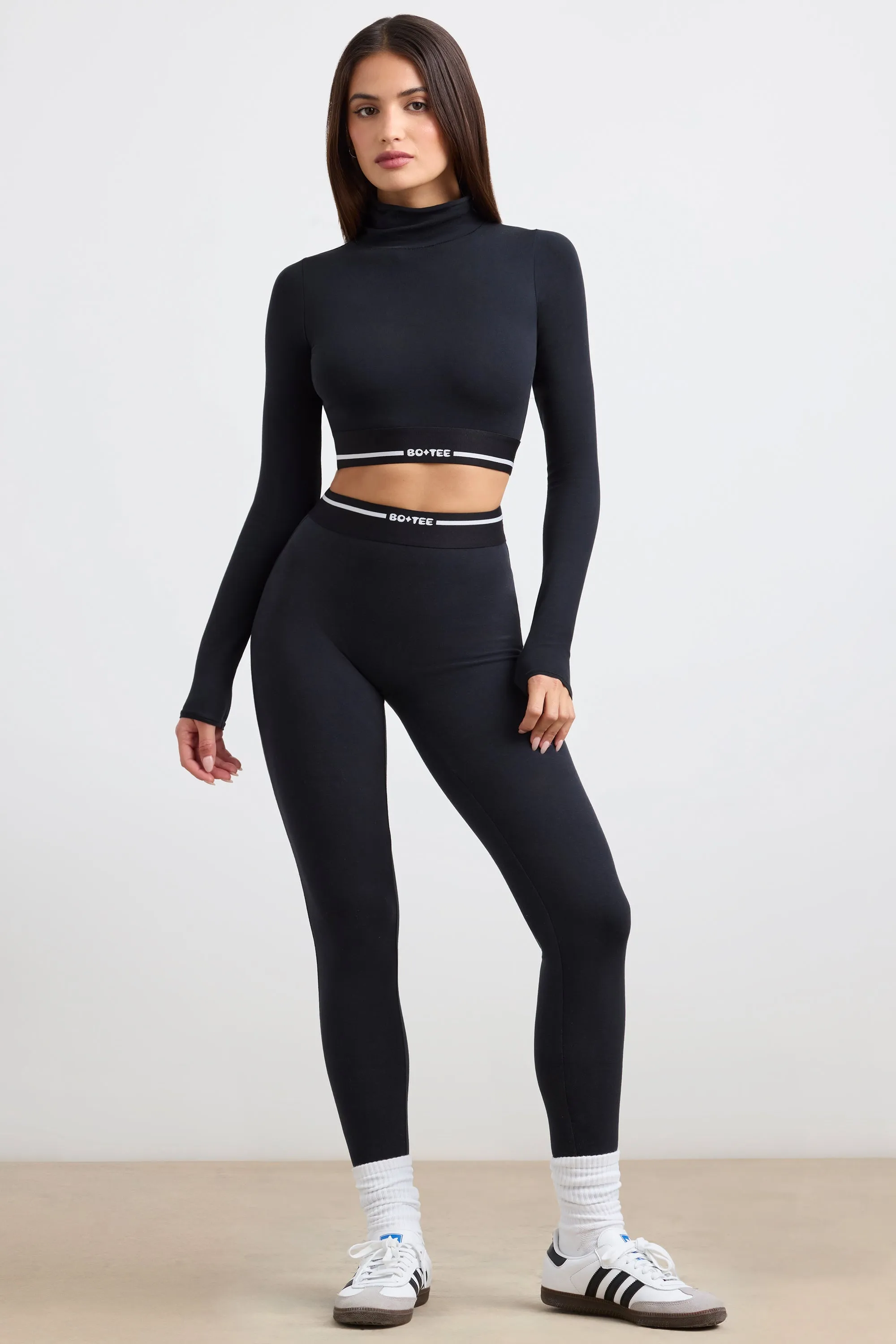Necessity - High-Waist Leggings in Black sold by Bo + Tee