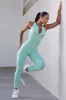 Velocity - Super Sculpt Seamless Zip Up Full Length Unitard in Pistachio sold by Bo + Tee