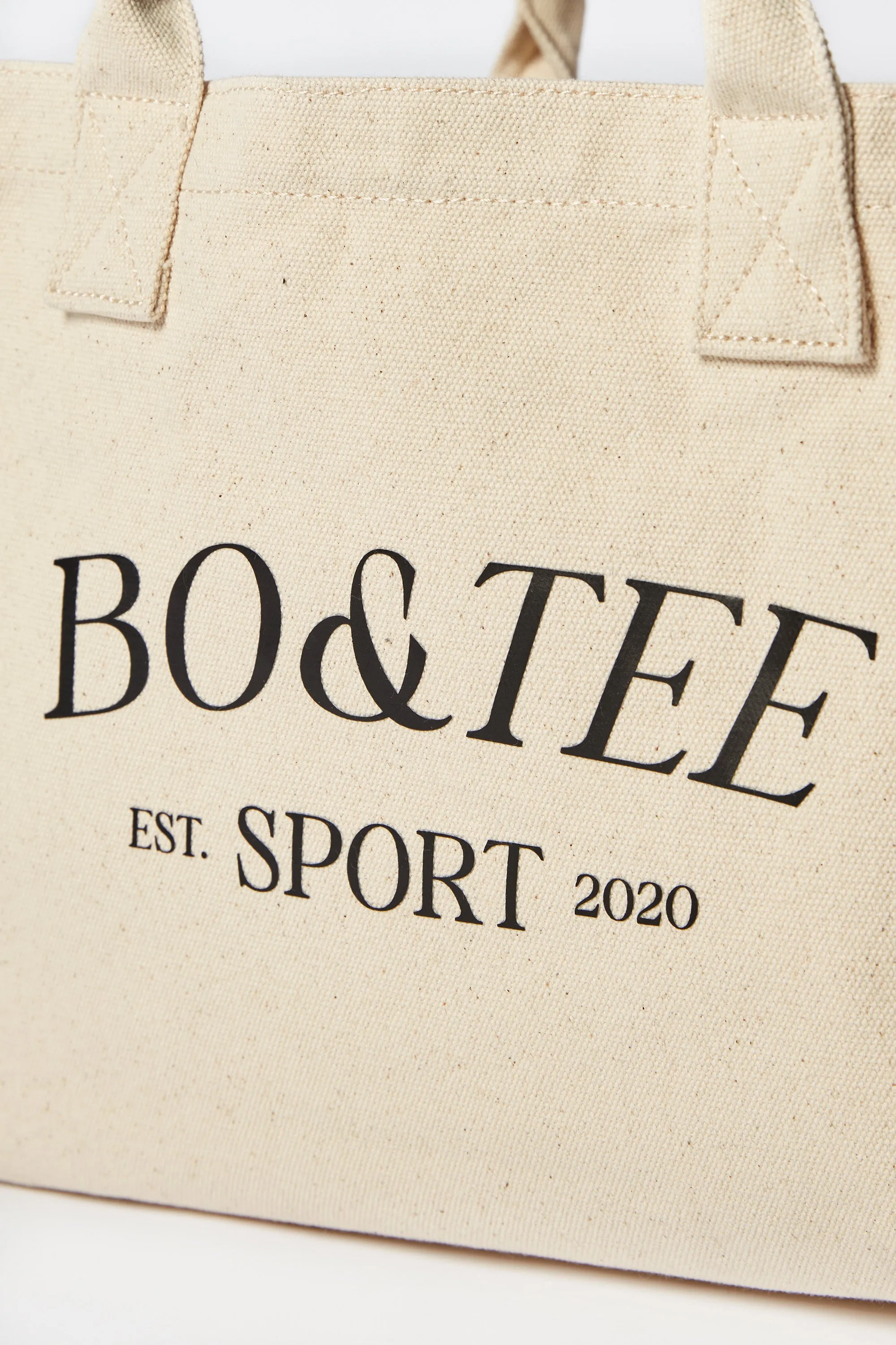 Sport - Small Canvas Tote Bag in Stone sold by Bo + Tee product image thumbnail 5