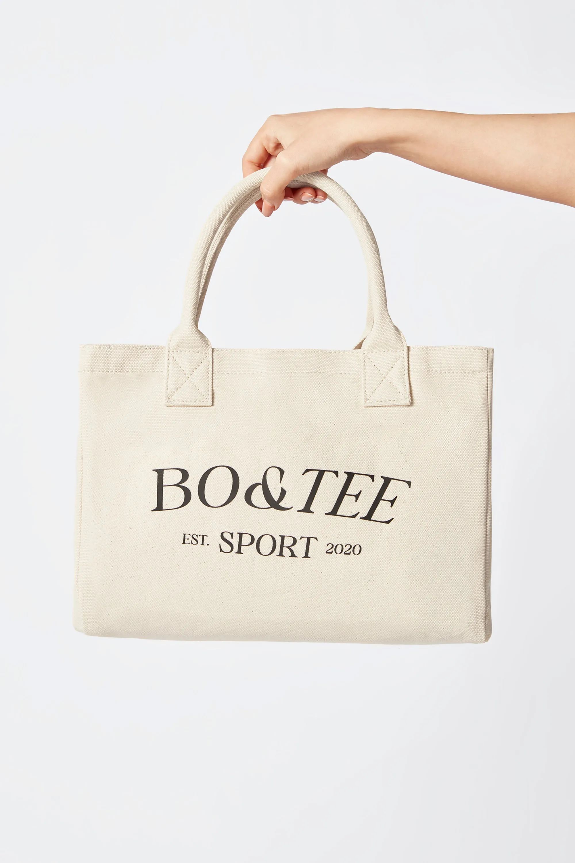 Sport - Small Canvas Tote Bag in Stone sold by Bo + Tee product image thumbnail 2