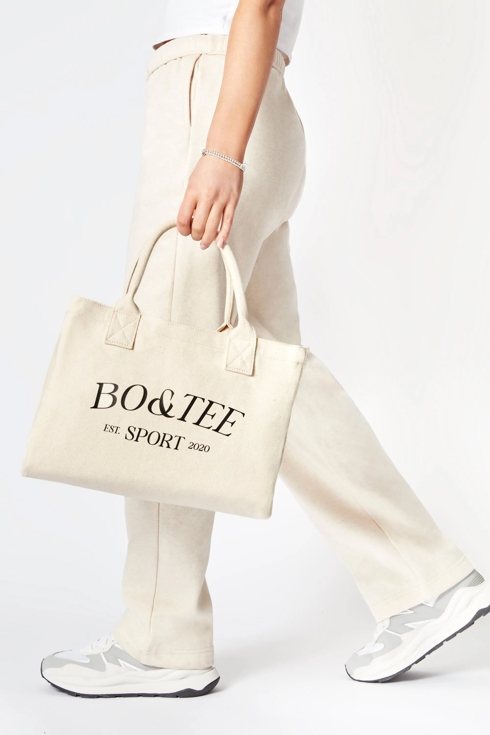 Sport - Small Canvas Tote Bag in Stone sold by Bo + Tee product image thumbnail 3