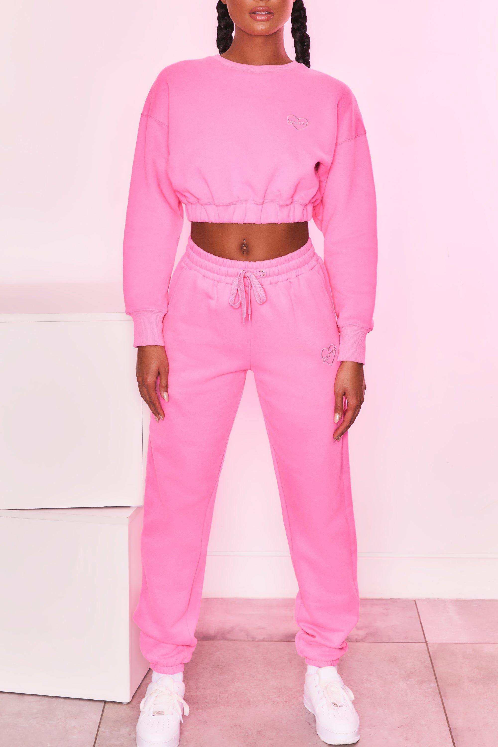 Take Care - Joggers in Candy Pink sold by Bo + Tee product image thumbnail 6