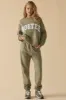 Ultimate - Petite Mid-Rise Joggers in Soft Olive sold by Bo + Tee